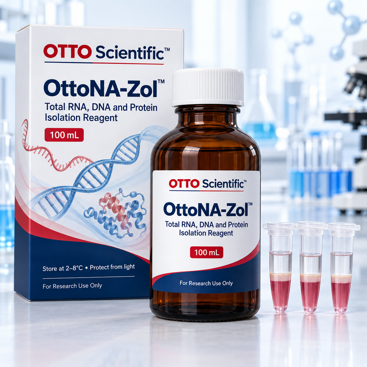 OttoNA-Zol Reaktifi (DNA,RNA ve protein izolasyon reaktifi) - Otto Bilimsel